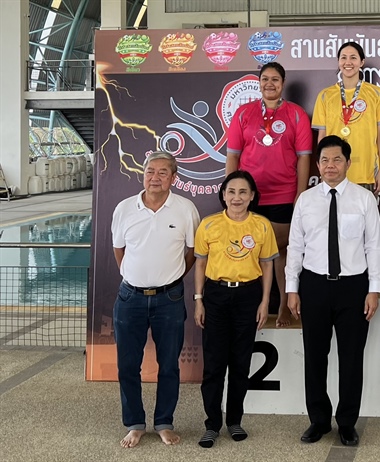 Dr. Phohnthip Wins Four Gold Medals at SWU Staff Games