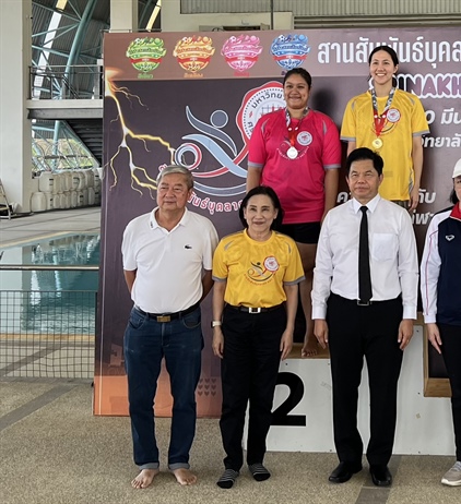 Dr. Phohnthip Wins Four Gold Medals at SWU Staff Games