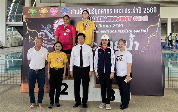 Dr. Phohnthip Wins Four Gold Medals at SWU Staff Games