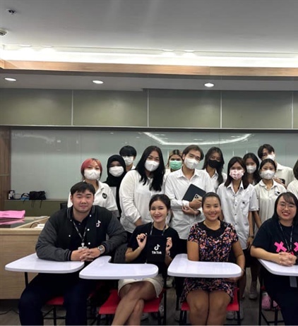 TikTok Thailand partners with LCC to host career talk for undergraduates